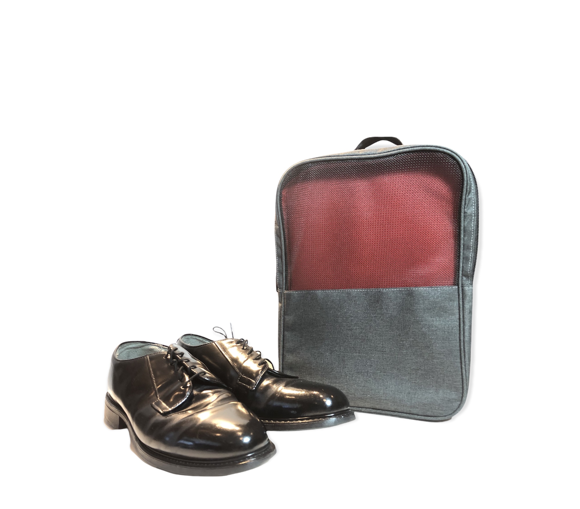 Shoe case for military dress shoes